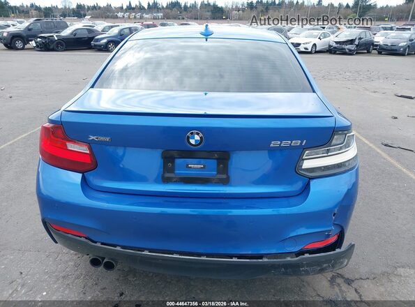 WBA1G9C52GV599750 2016 BMW 2 SERIES Blue 