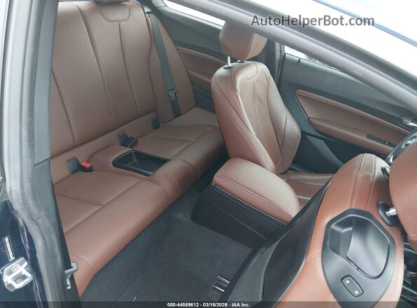 WBA1G9C54GV599345 2016 BMW 2 SERIES Blue VIN კოდის სტიკერის ხედი