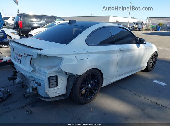 WBA1J7C50GV360526 2016 BMW M2 White Trasero derecho