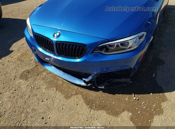 WBA1J7C56GV360286 2016 BMW M2 Blue Դիմացի տեսք