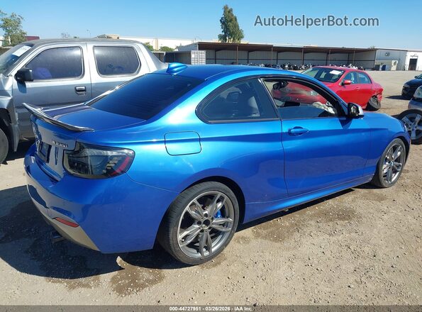 WBA1J7C56GV360286 2016 BMW M2 Blue Հետևի աջ