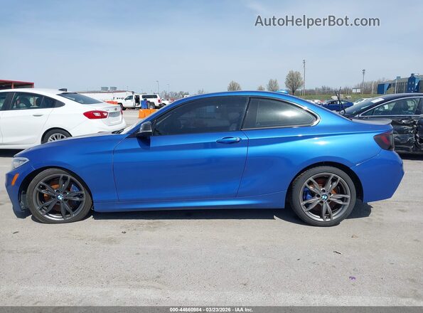 WBA1J9C58GV371558 2016 BMW M2 Blue Widok wnętrza 360 stopni