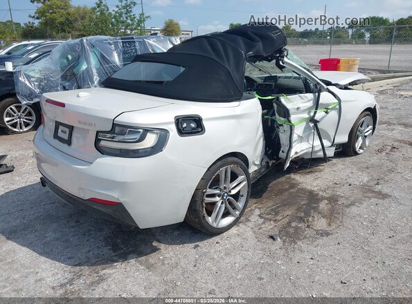 WBA1K9C56GV322758 2016 BMW 2 SERIES White Задня права чверть