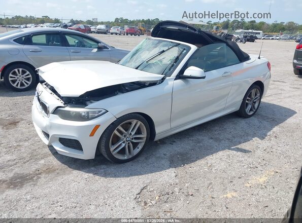WBA1K9C56GV322758 2016 BMW 2 SERIES White Передня ліва чверть