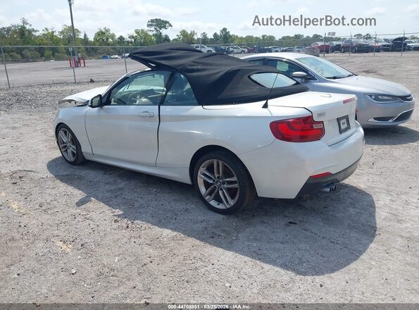 WBA1K9C56GV322758 2016 BMW 2 SERIES White Задня ліва чверть