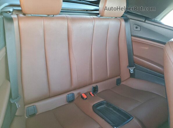 WBA1K9C59GV322950 2016 BMW 2 SERIES Black Rear seats view