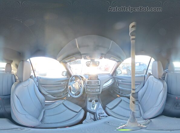 WBA1L9C54GV767271 2016 BMW 2 SERIES Silver VIN կոդի պիտակի տեսք