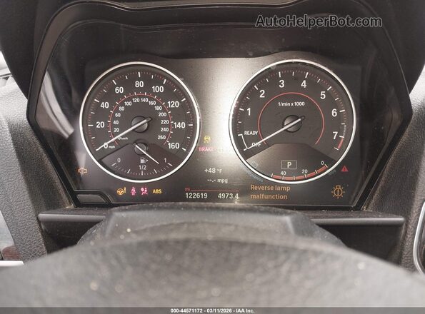 WBA1L9C55GV325115 2016 BMW 2 SERIES White უკანა სავარძლების ხედი
