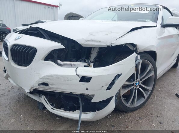WBA1L9C55GV325115 2016 BMW 2 SERIES White წინა ხედი
