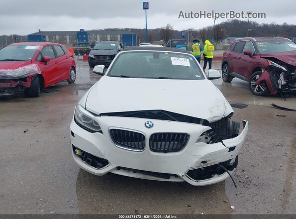 WBA1L9C55GV325115 2016 BMW 2 SERIES White უკანა სალონის ხედი