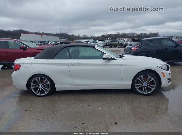WBA1L9C55GV325115 2016 BMW 2 SERIES White სალონის 360-გრადუსიანი ხედი