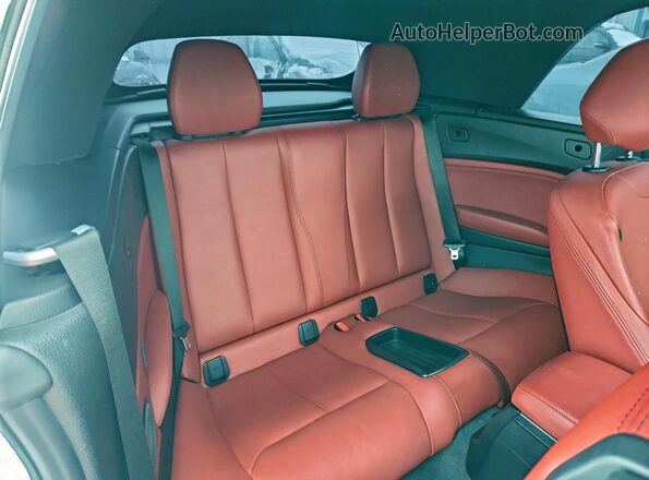WBA1L9C56GV768020 2016 BMW 2 SERIES White Вид задніх сидінь