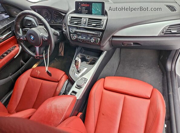 WBA1L9C56GV768020 2016 BMW 2 SERIES White Вид панелі приладів
