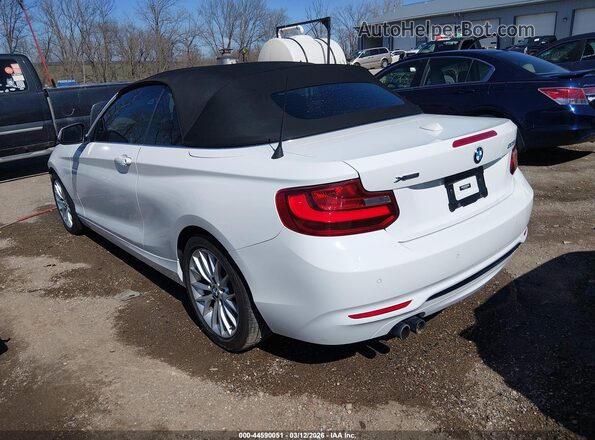 WBA1L9C5XGV767114 2016 BMW 2 SERIES White Tył lewy
