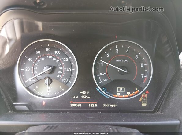 WBA1L9C5XGV767114 2016 BMW 2 SERIES White Widok tylnych siedzeń