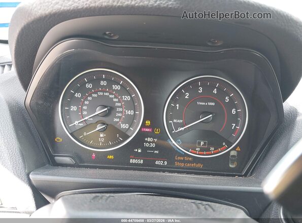 WBA1M1C57GV394726 2016 BMW M2 Black უკანა სავარძლების ხედი