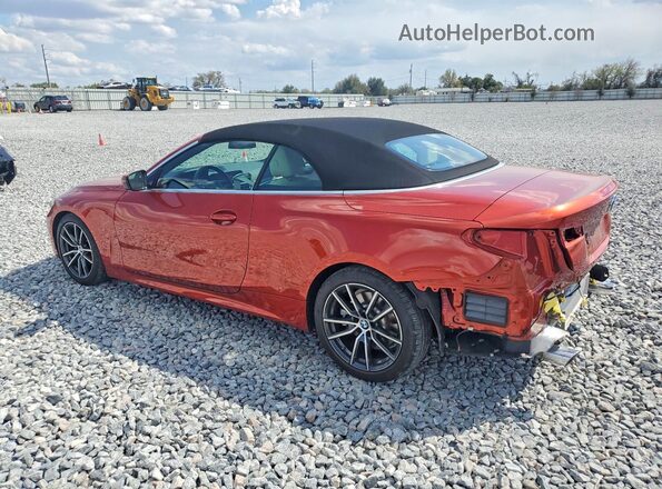 WBA23AT03MCH13691 2021 BMW 4 SERIES Orange უკანა მარცხენა