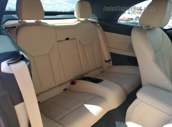 WBA23AT03MCH13691 2021 BMW 4 SERIES Orange უკანა სავარძლების ხედი