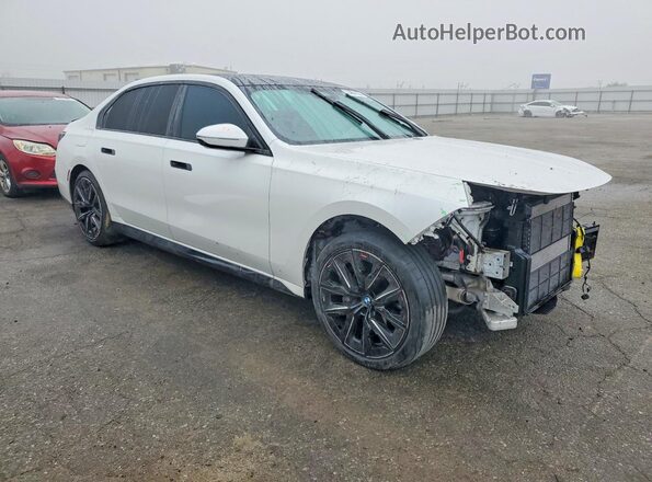 WBA23EH07PCM67343 2023 BMW 7 SERIES White Առջևի աջ