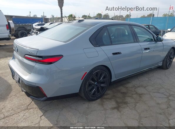 WBA23EH08RCP55004 2024 BMW 7 SERIES Gray Rear right