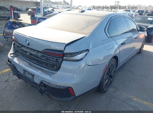 WBA23EH08RCP83353 2024 BMW 7 SERIES Gray Rear right