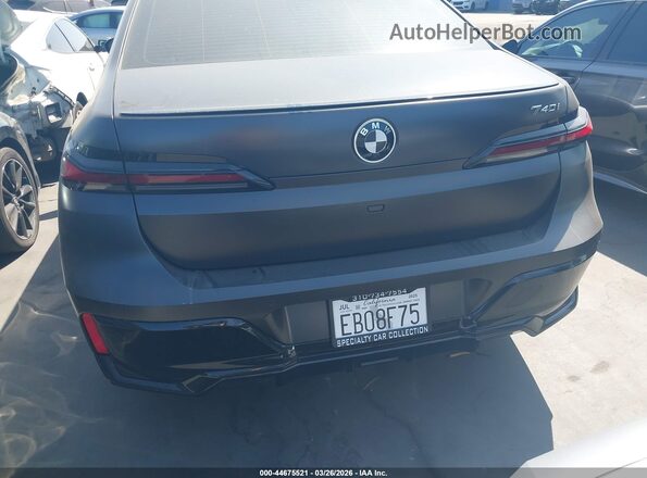 WBA23EH0XSCU91256 2025 BMW 7 SERIES Black 