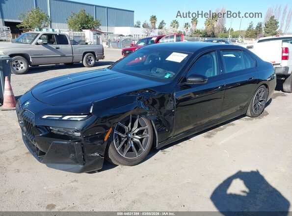 WBA23EH0XSCV64593 2025 BMW 7 SERIES Black Передня ліва чверть
