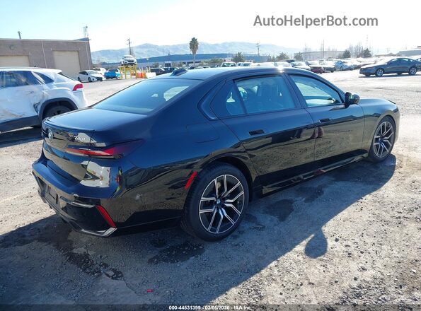 WBA23EH0XSCV64593 2025 BMW 7 SERIES Black Задня права чверть