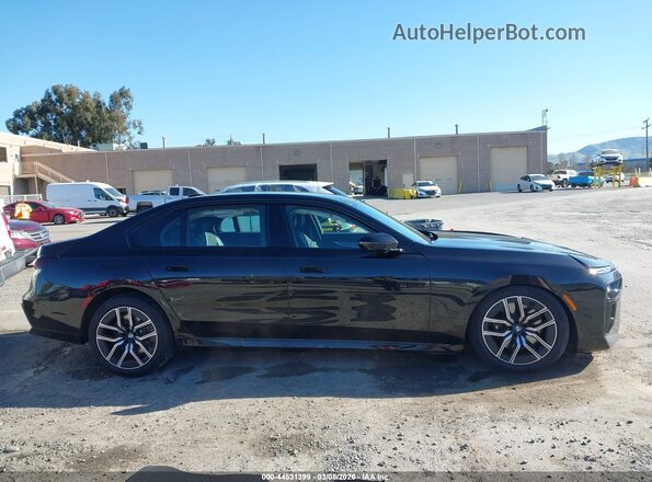 WBA23EH0XSCV64593 2025 BMW 7 SERIES Black Вид задньої частини салону