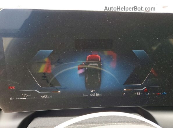 WBA23GG08S7T74586 2025 BMW 2 SERIES Black Vista del cuadro de instrumentos