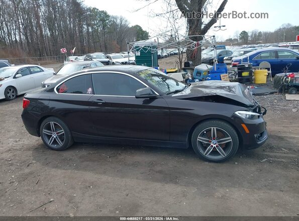 WBA2F9C50HV664278 2017 BMW 2 SERIES Черный Вид задней части салона