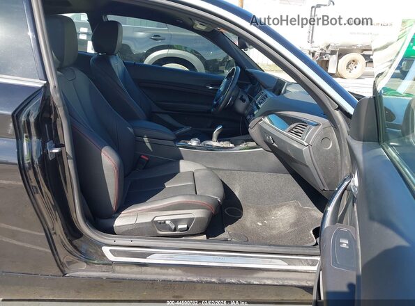 WBA2F9C52HV664377 2017 BMW 2 SERIES Black Front interior view