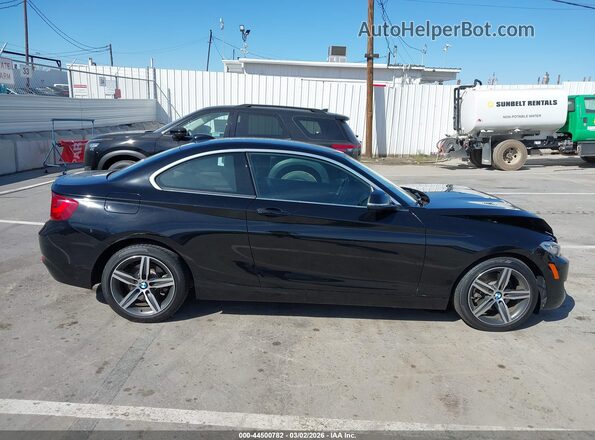 WBA2F9C52HV664377 2017 BMW 2 SERIES Black Rear interior view