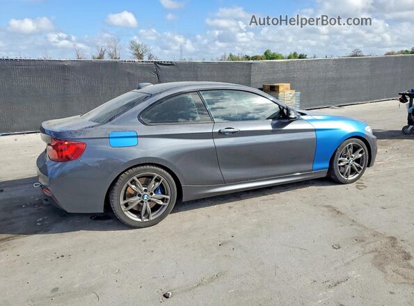 WBA2G1C34HV665429 2017 BMW M2 Gray Задня права чверть