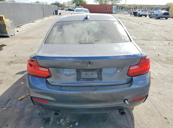 WBA2G1C34HV665429 2017 BMW M2 Gray Вид ззаду