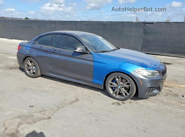 WBA2G1C34HV665429 2017 BMW M2 Gray Передня права чверть