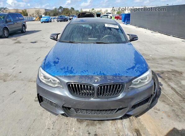 WBA2G1C34HV665429 2017 BMW M2 Gray Вид спереду
