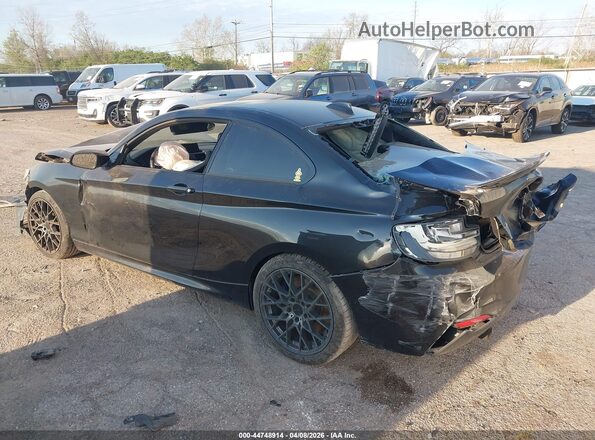 WBA2G1C56HV638847 2017 BMW M2 Black უკანა მარცხენა