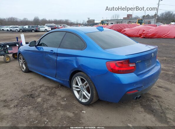 WBA2H9C35HV642236 2017 BMW 2 SERIES Blue წინა ხედი