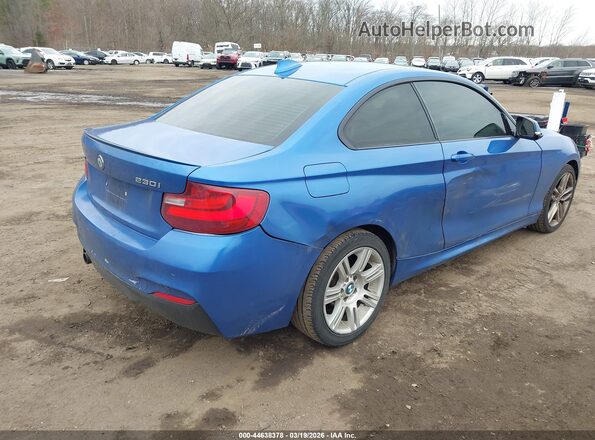 WBA2H9C35HV642236 2017 BMW 2 SERIES Blue უკანა მარჯვენა