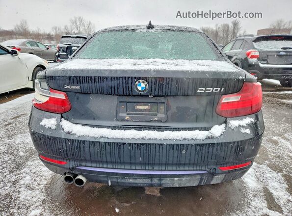 WBA2H9C50HV641738 2017 BMW 2 SERIES Black უკანა ხედი