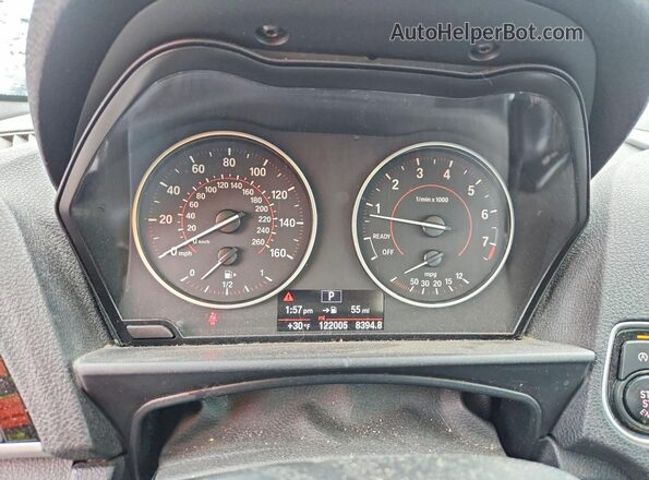 WBA2H9C50HV641738 2017 BMW 2 SERIES Black ხელსაწყოთა პანელის ხედი