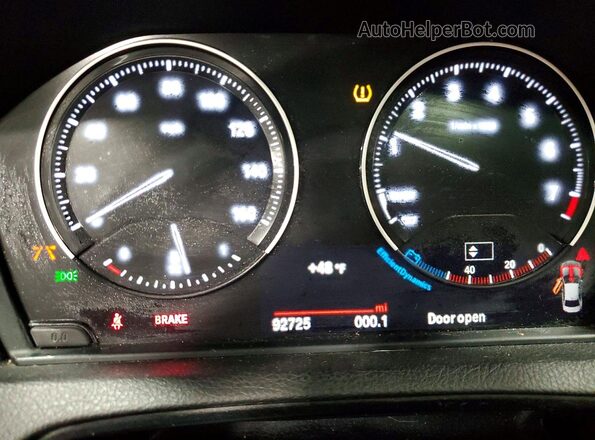 WBA2J1C08M7J17603 2021 BMW 2 SERIES Черный Вид щитка приборов