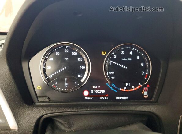 WBA2J3C01L7E74005 2020 BMW 2 SERIES Red Սարքավորումների վահանակի տեսք