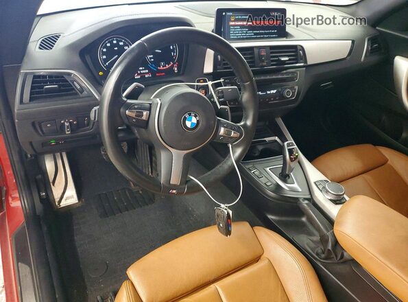 WBA2J3C01L7E74005 2020 BMW 2 SERIES Red Առջևի վահանակի տեսք