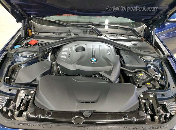 WBA2J3C50JVD48559 2018 BMW 2 SERIES Синий Вид задней части салона