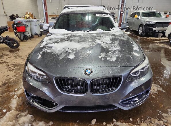 WBA2J3C53JVA52449 2018 BMW 2 SERIES Gray Vista frontal