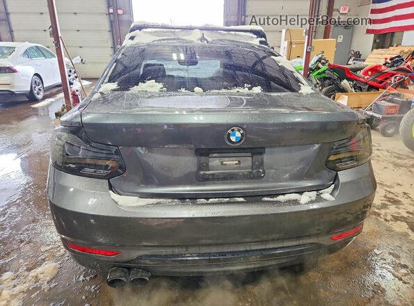 WBA2J3C53JVA52449 2018 BMW 2 SERIES Gray Vista trasera