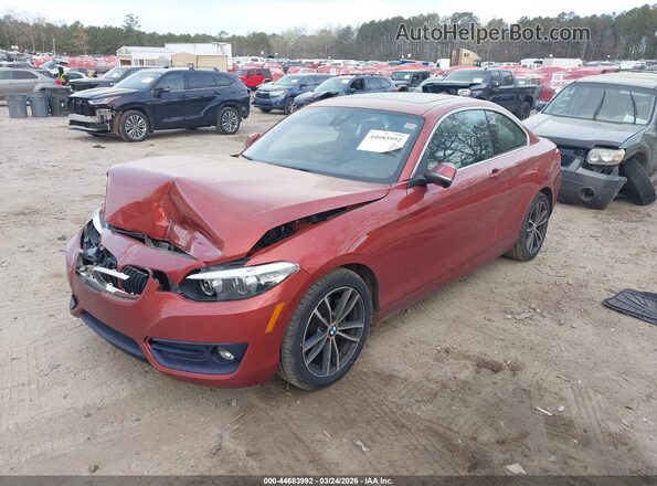 WBA2J3C57K7D35720 2019 BMW 2 SERIES Orange Передня ліва чверть
