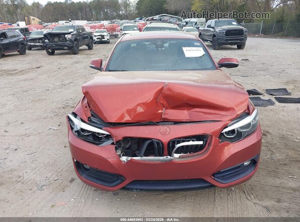 WBA2J3C57K7D35720 2019 BMW 2 SERIES Orange Вид щитка приладів